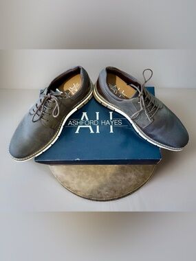 Ashford Hayes Dark Brown Casual Lace-Up Shoes | Size 7.5 M | NIB